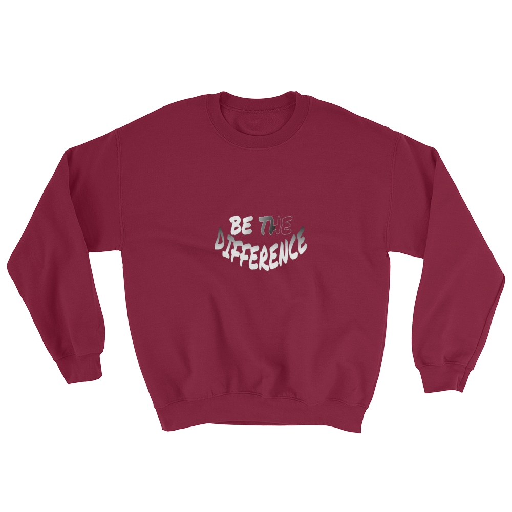 Be the Difference Men/Unisex Sweatshirts - Be Ye AWARE Clothing