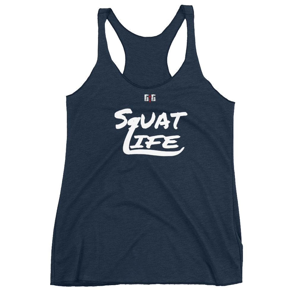 Squat Life Ladies' Racerback Tanks - Be Ye AWARE Clothing