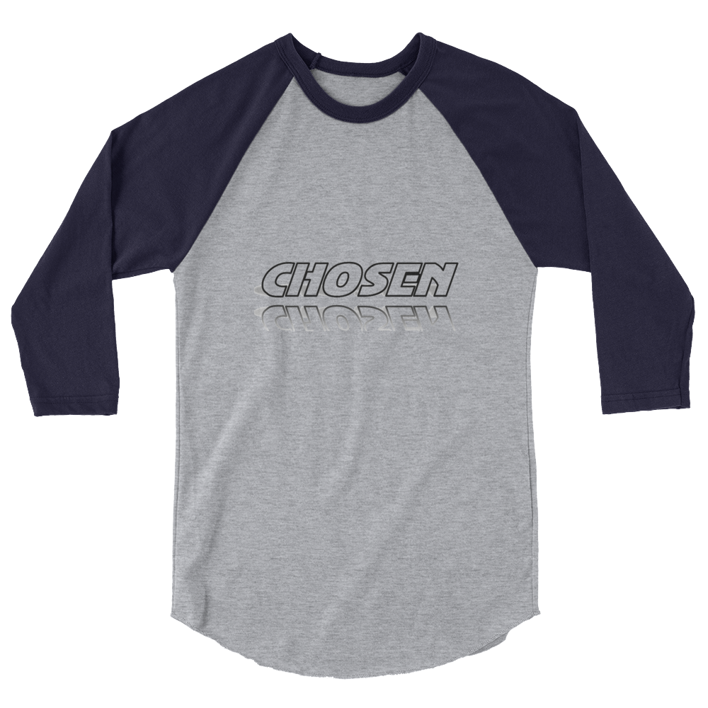 CHOSEN Men/Unisex Baseball Tees - Be Ye AWARE Clothing