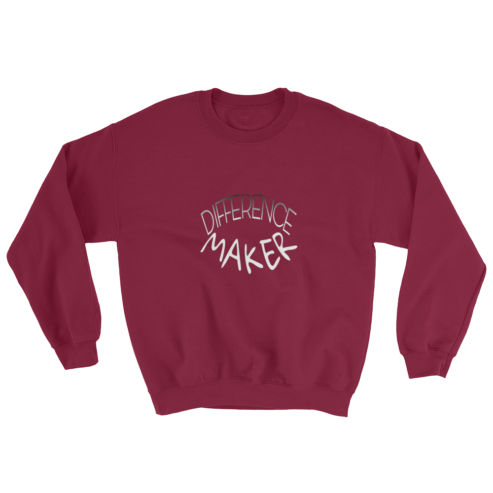 Difference Maker Men/Unisex Sweatshirts - Be Ye AWARE Clothing