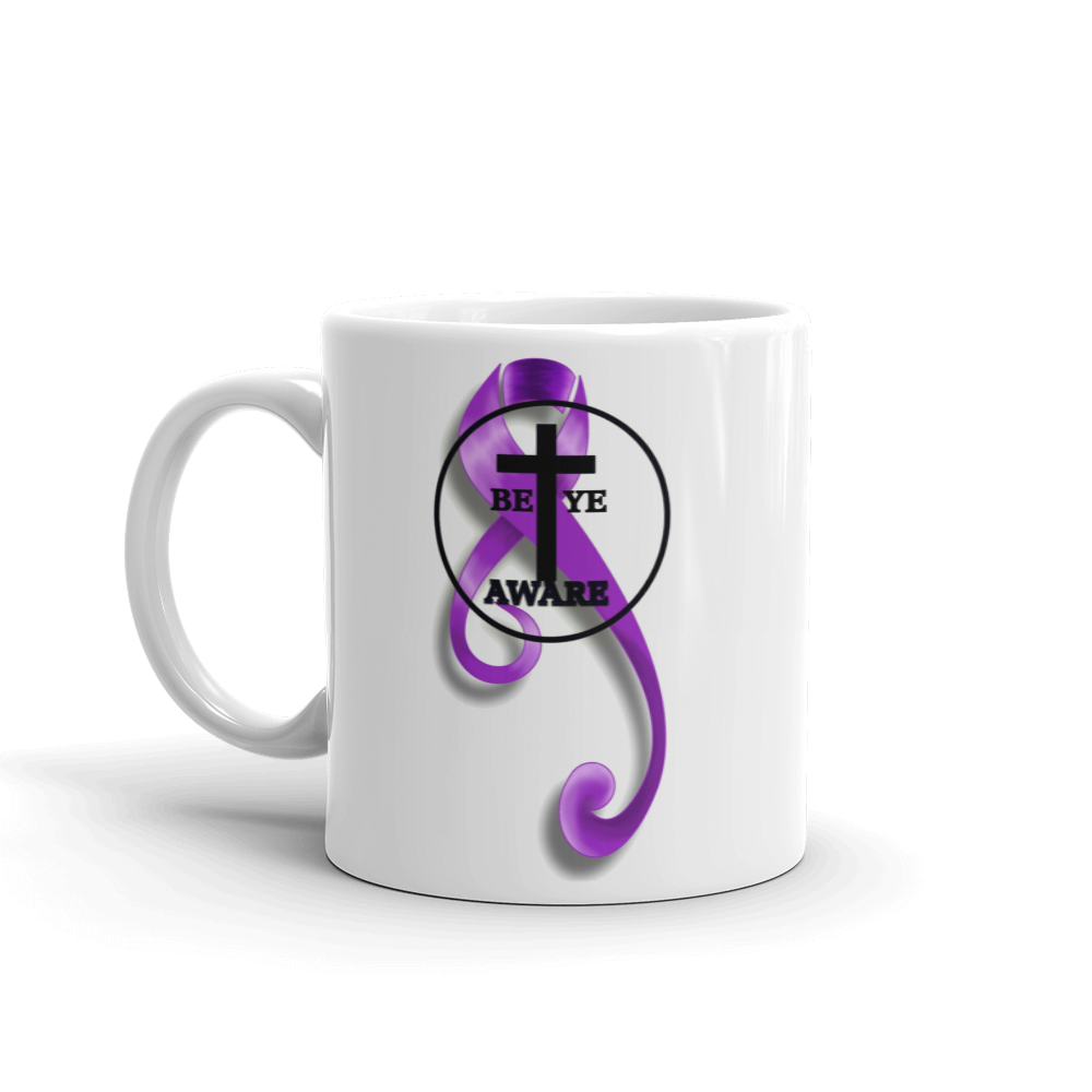 DVA Awareness Mug - Be Ye AWARE Clothing