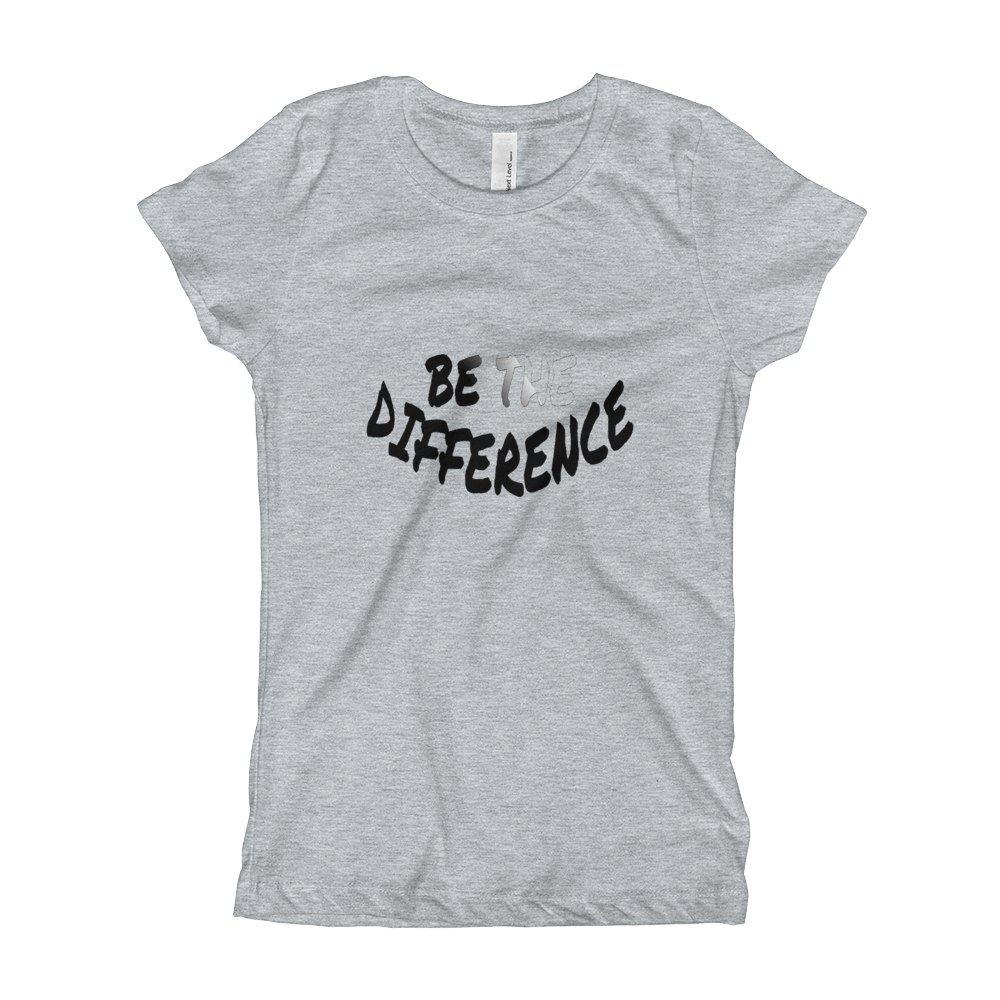 Be the Difference Girl's T-Shirts - Be Ye AWARE Clothing