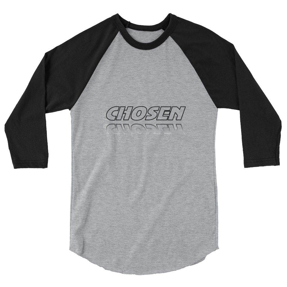 CHOSEN Men/Unisex Baseball Tees - Be Ye AWARE Clothing