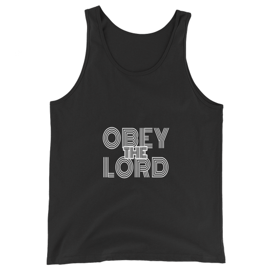Obey the LORD - Men/Unisex Tanks - Be Ye AWARE Clothing