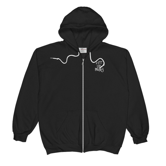 Let Us Pray Men/Unisex Zip Hoodies - Be Ye AWARE Clothing