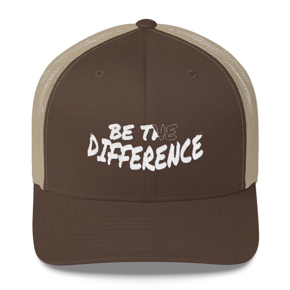 Be The Differene Trucker Caps - Be Ye AWARE Clothing