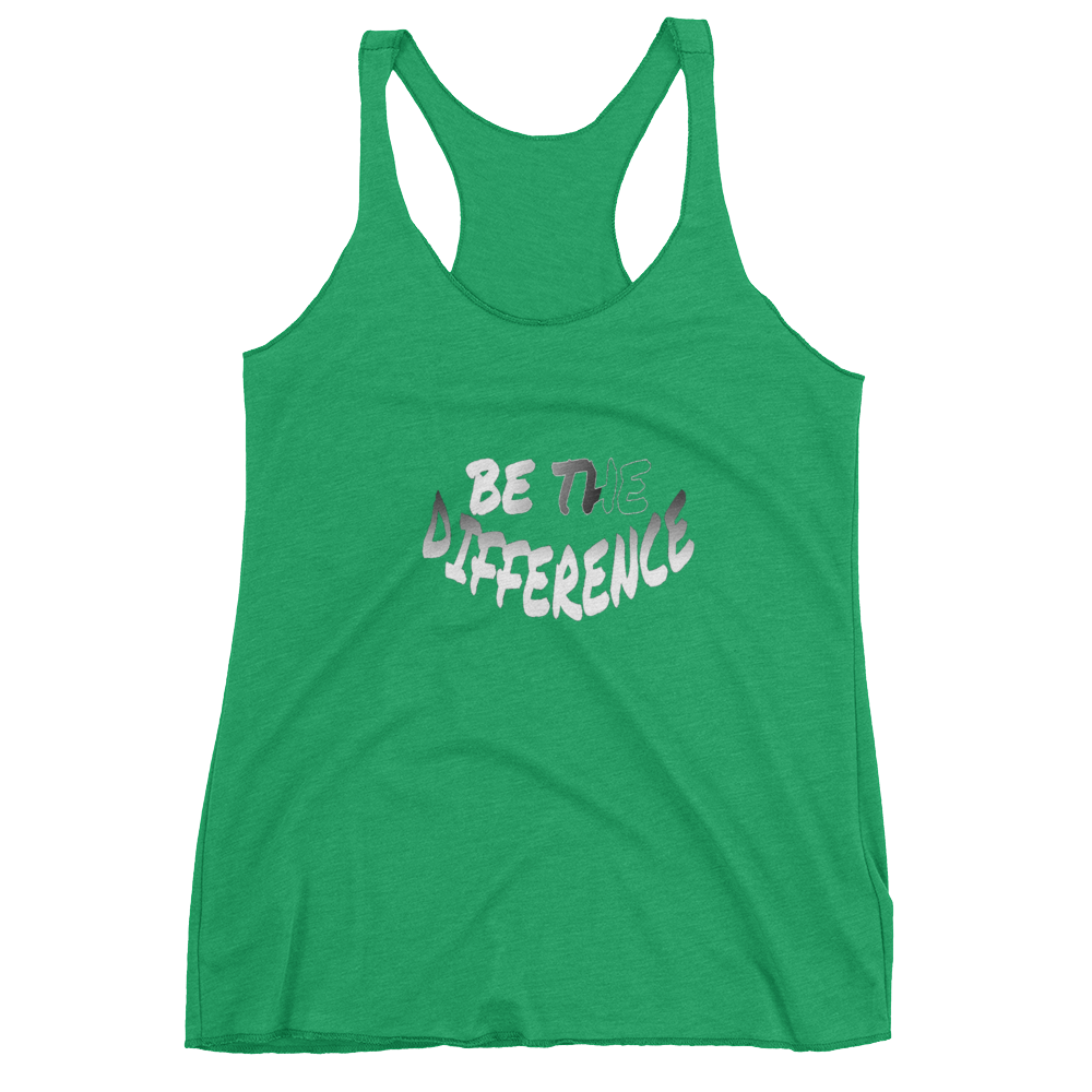 Be The Difference Ladies Racerback Tanks - Be Ye AWARE Clothing
