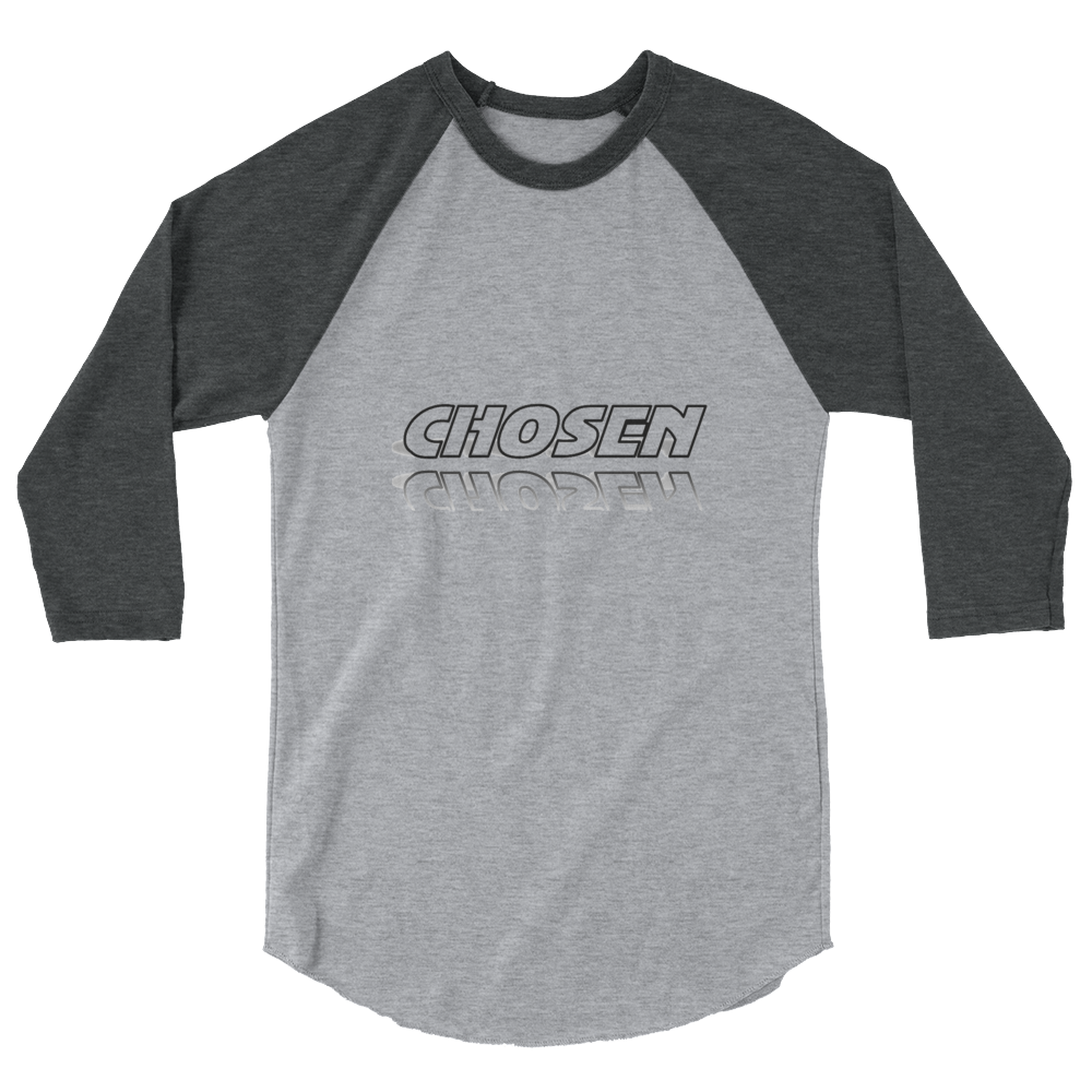 CHOSEN Men/Unisex Baseball Tees - Be Ye AWARE Clothing