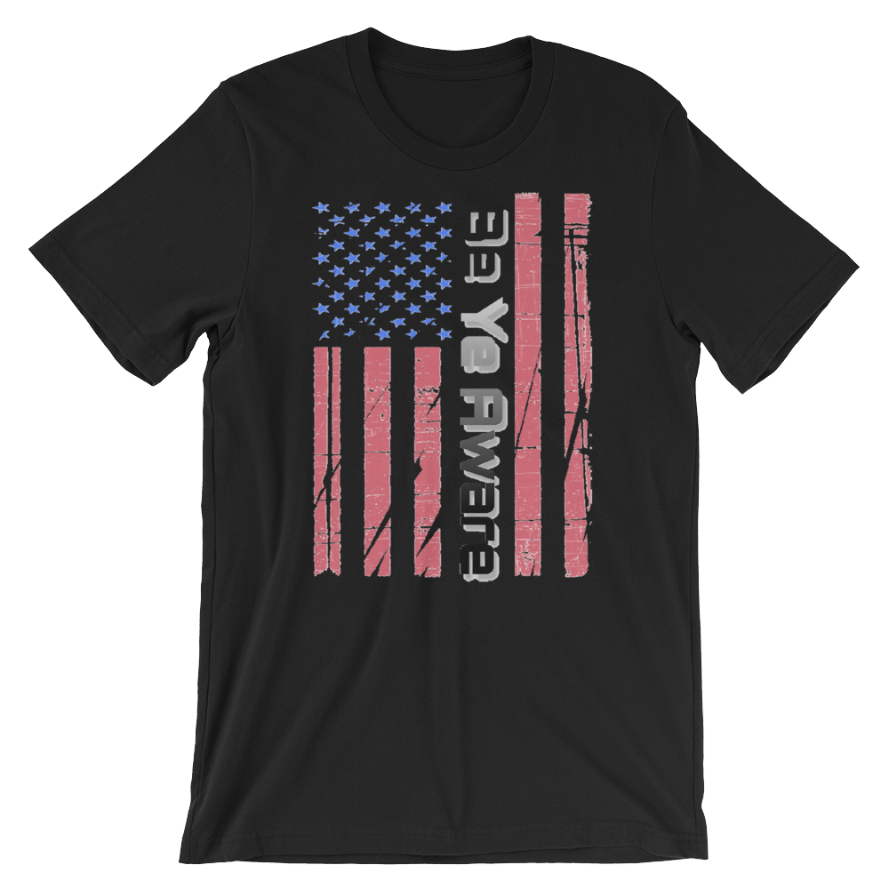 Old Glory - Men's/Unisex Tees - Be Ye AWARE Clothing