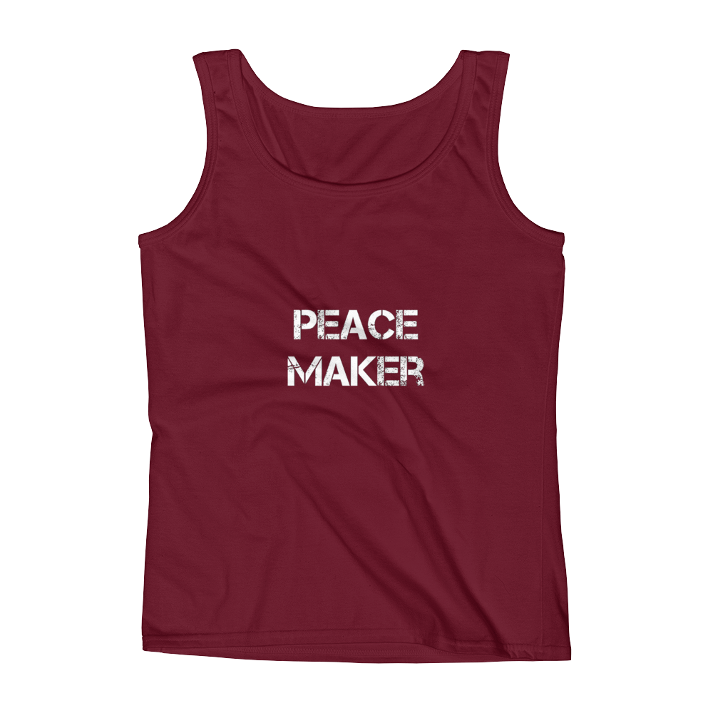Peace Maker Ladies Tanks - Be Ye AWARE Clothing