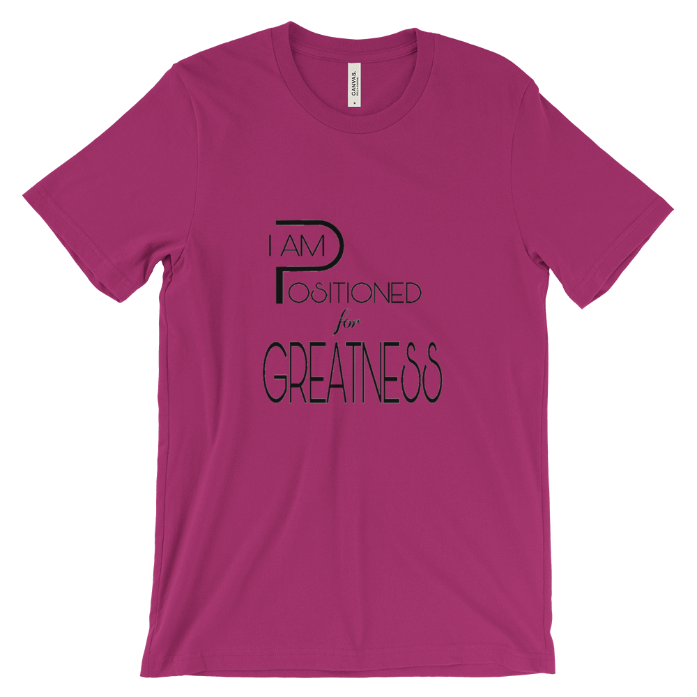 Positioned for Greatness Tees - Men/Unisex - Be Ye AWARE Clothing