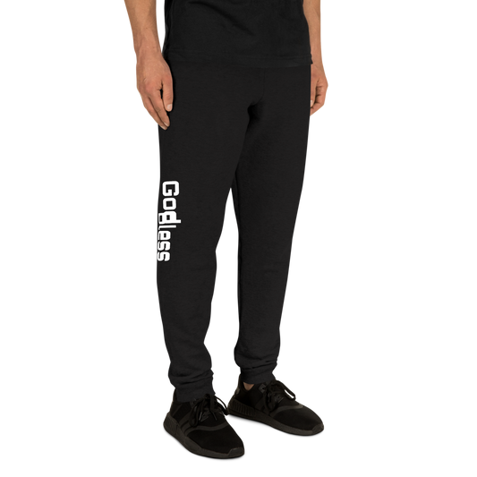 God Bless Men/Unisex Joggers - Be Ye AWARE Clothing