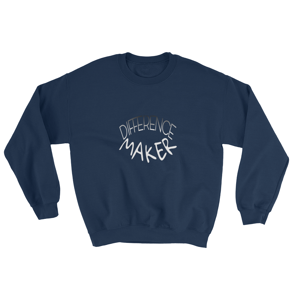 Difference Maker Men/Unisex Sweatshirts - Be Ye AWARE Clothing