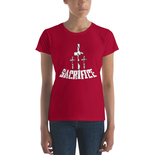 Sacrifice Ladies' Tees - Be Ye AWARE Clothing