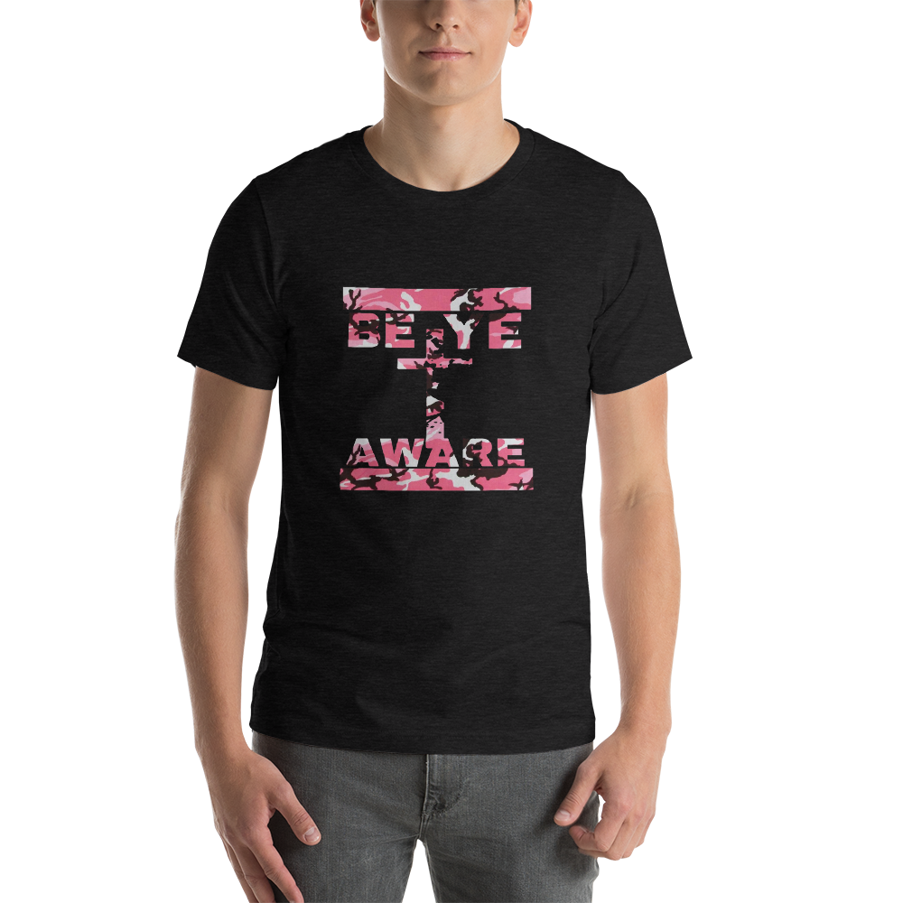 BYA Pink Fatigue - Mens/Unisex Tees - Be Ye AWARE Clothing