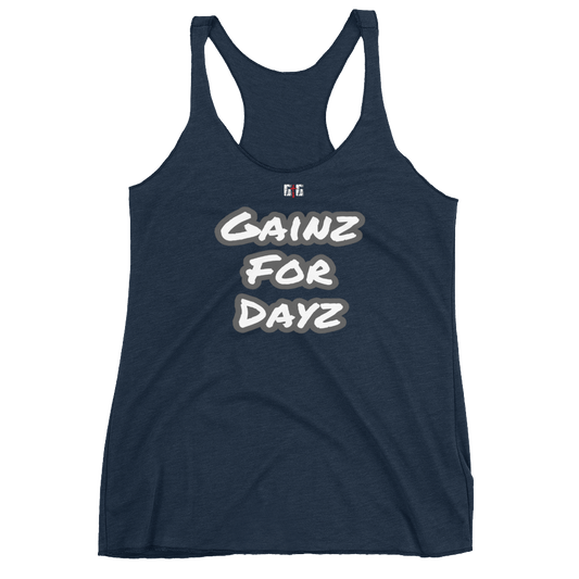 Gainz for Dayz Ladies' Racerback Tanks - Be Ye AWARE Clothing