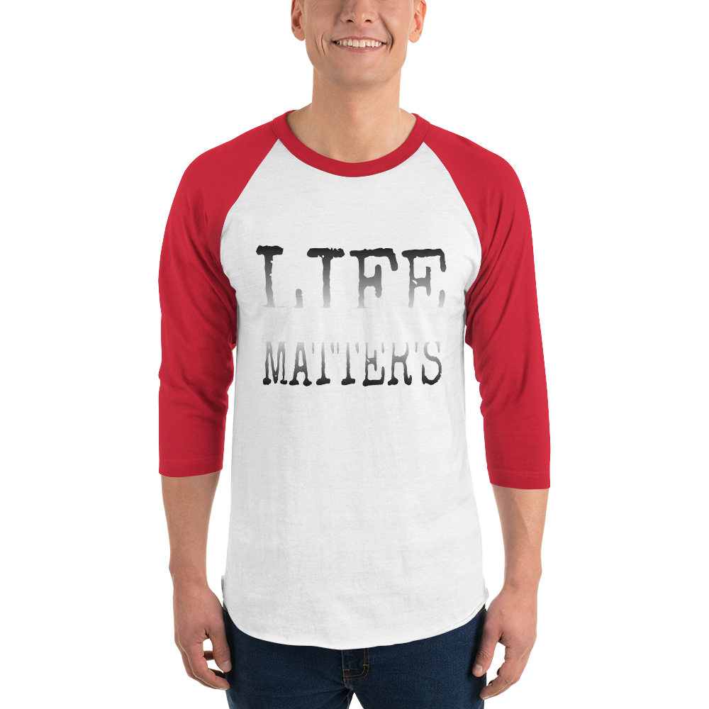 Life Matters Men/Unisex Baseball Tees