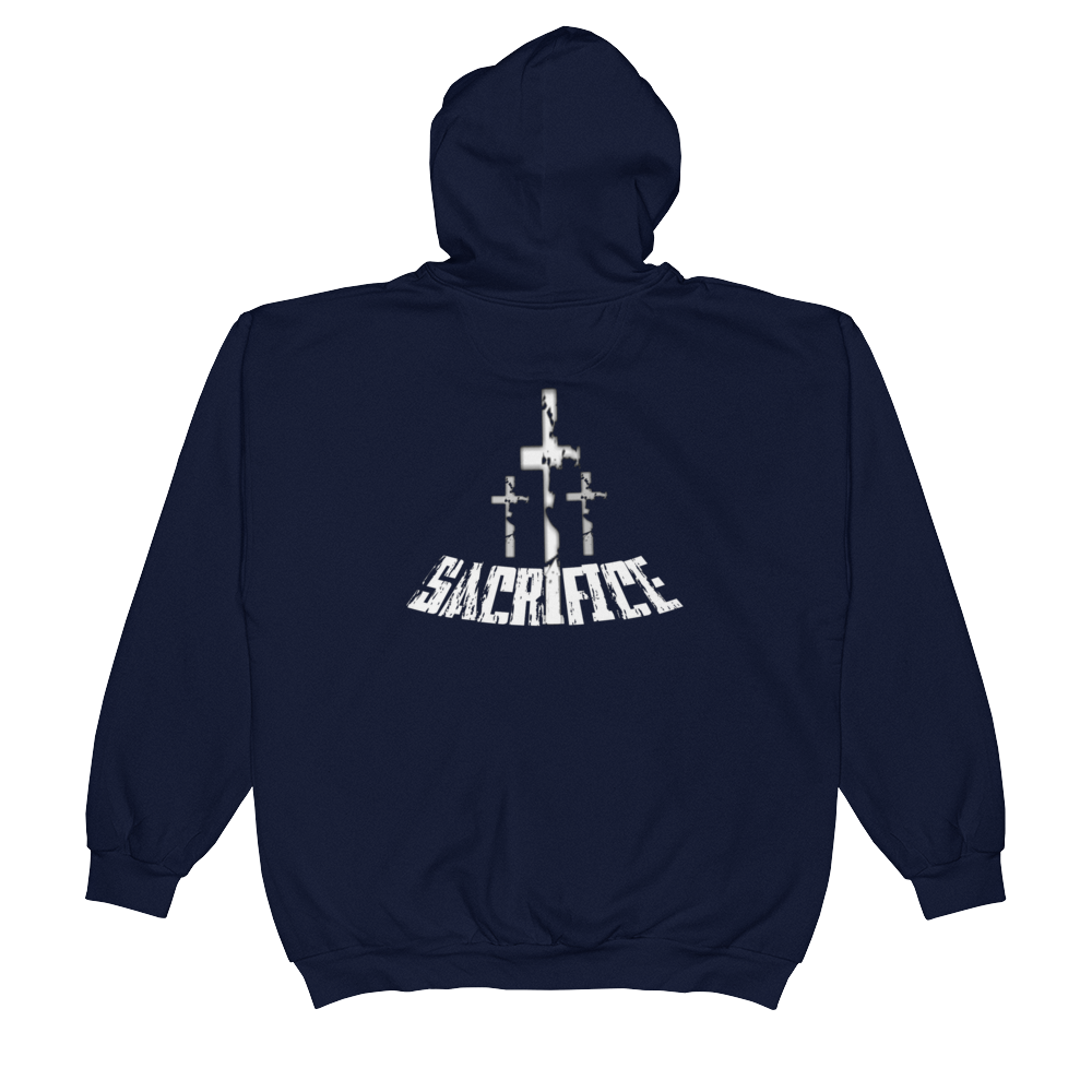 Sacrifice - Men's/Unisex  Zip Hoodies - Be Ye AWARE Clothing