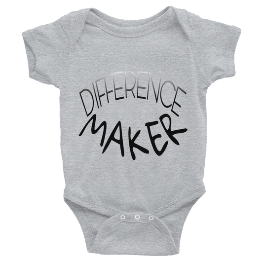 Difference Maker Baby Onesies - Be Ye AWARE Clothing