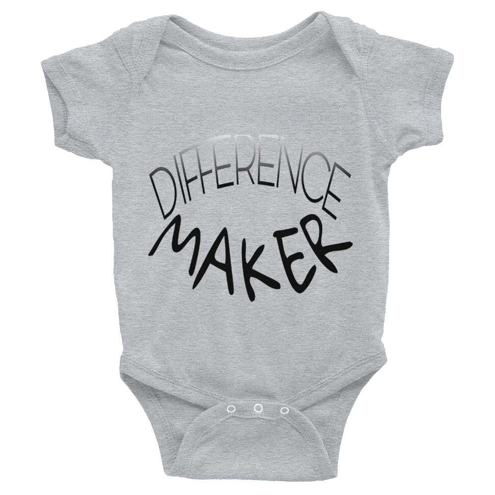 Difference Maker Baby Onesies - Be Ye AWARE Clothing