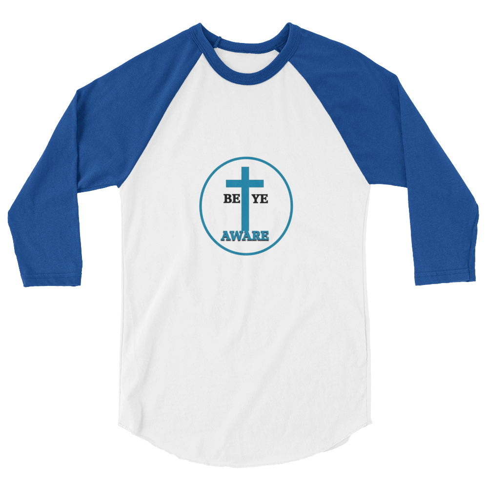 Be Ye AWARE Men/Unisex Baseball Tees - Be Ye AWARE Clothing