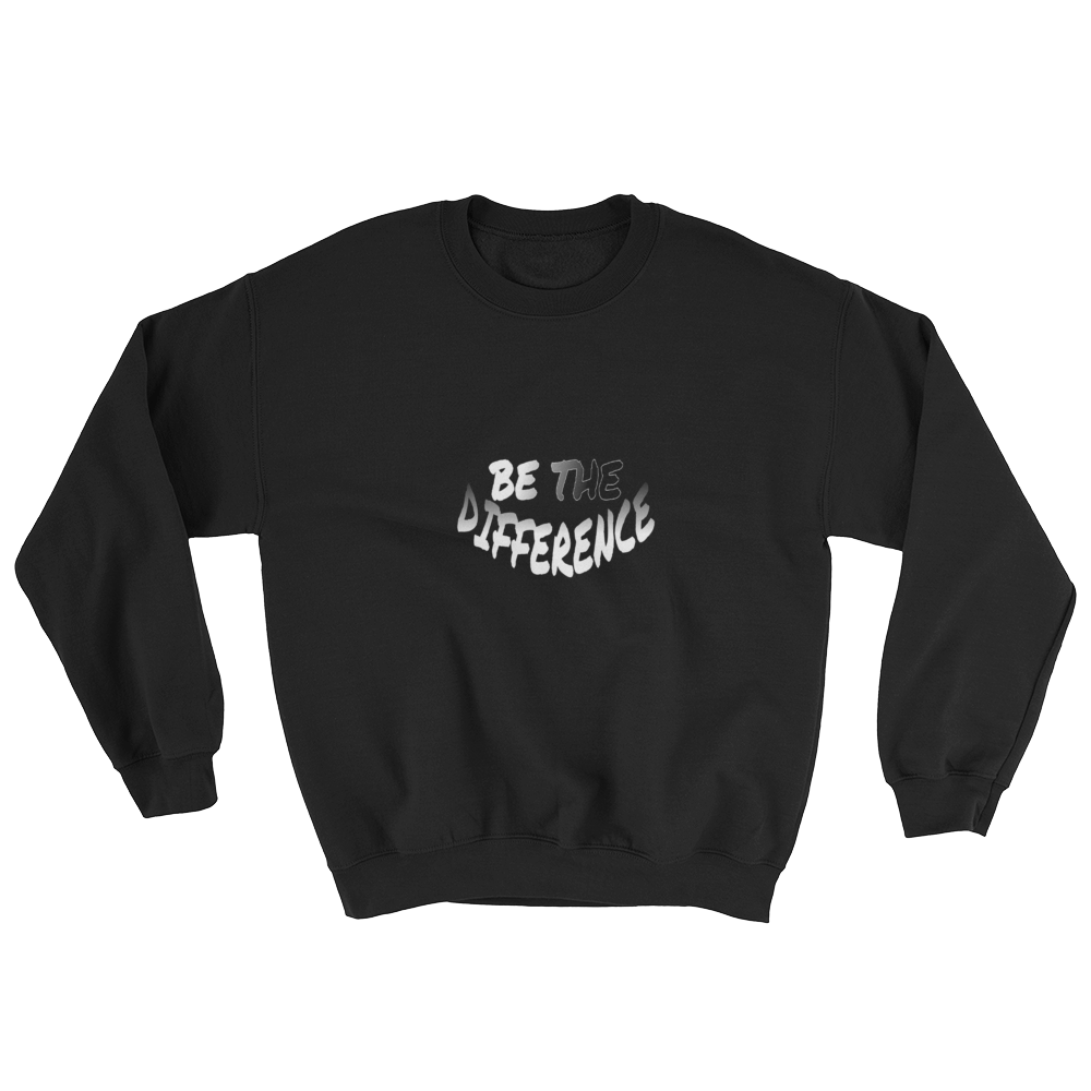 Be the Difference Men/Unisex Sweatshirts - Be Ye AWARE Clothing