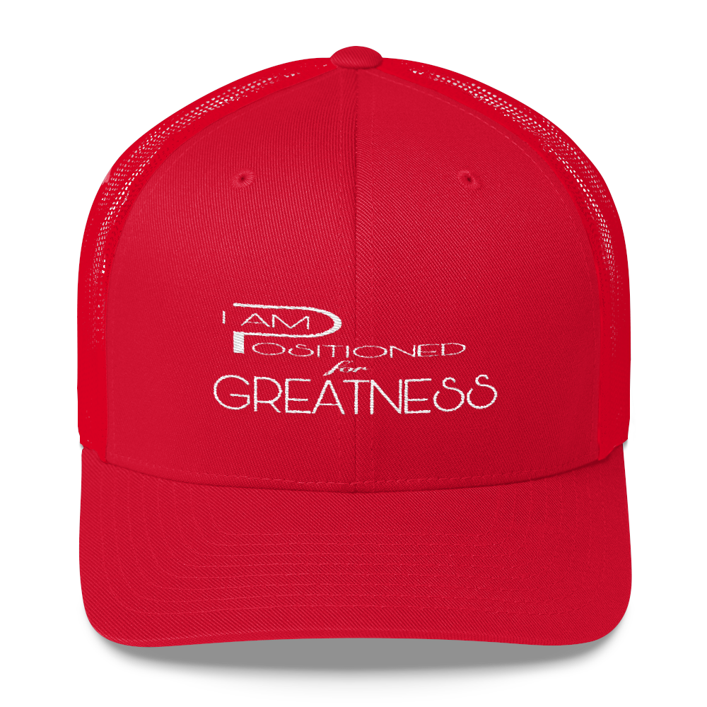 Positioned for Greatness Trucker Caps - Be Ye AWARE Clothing