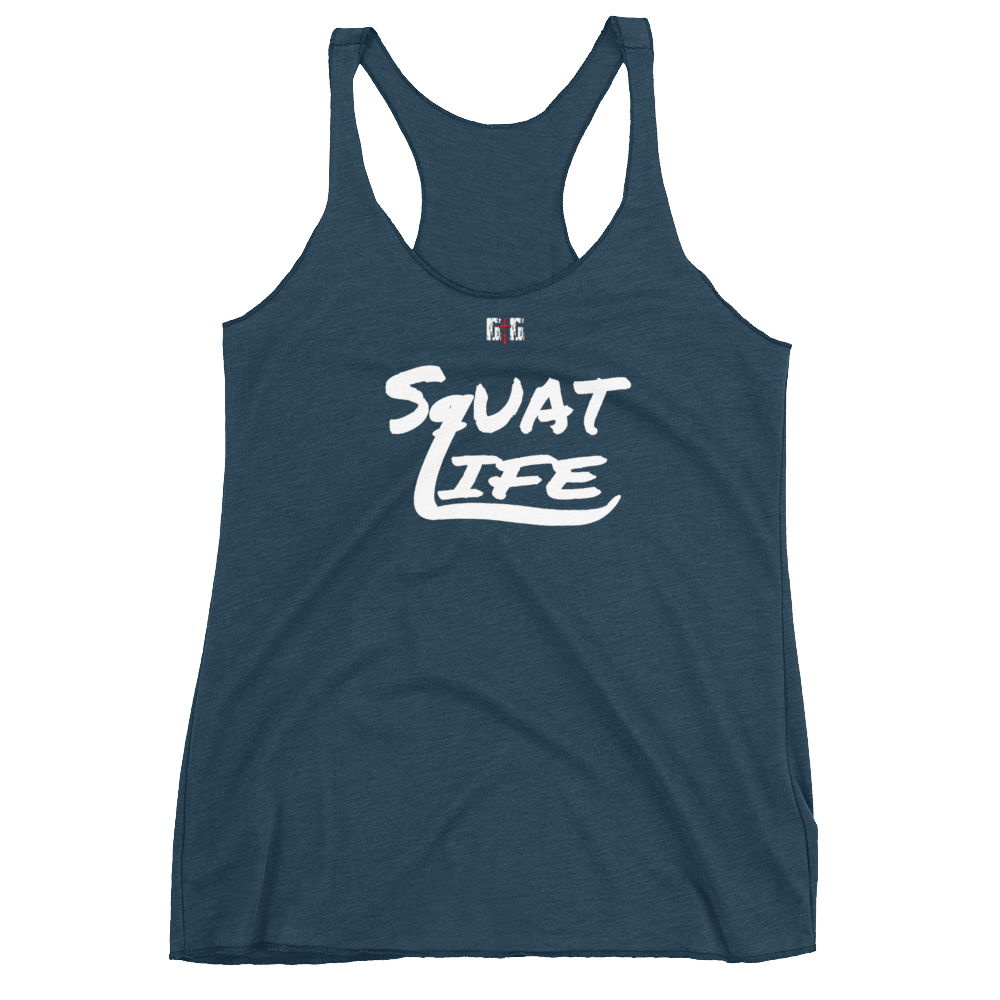 Squat Life Ladies' Racerback Tanks - Be Ye AWARE Clothing