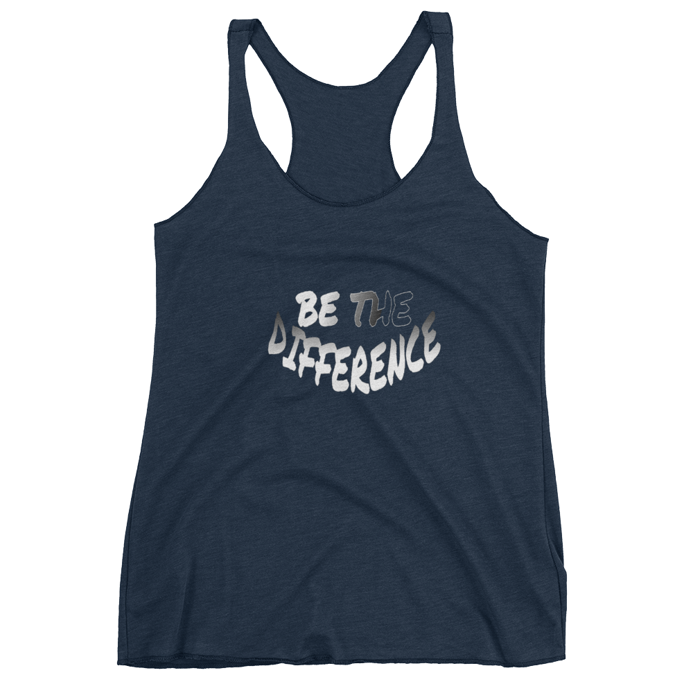 Be The Difference Ladies Racerback Tanks - Be Ye AWARE Clothing