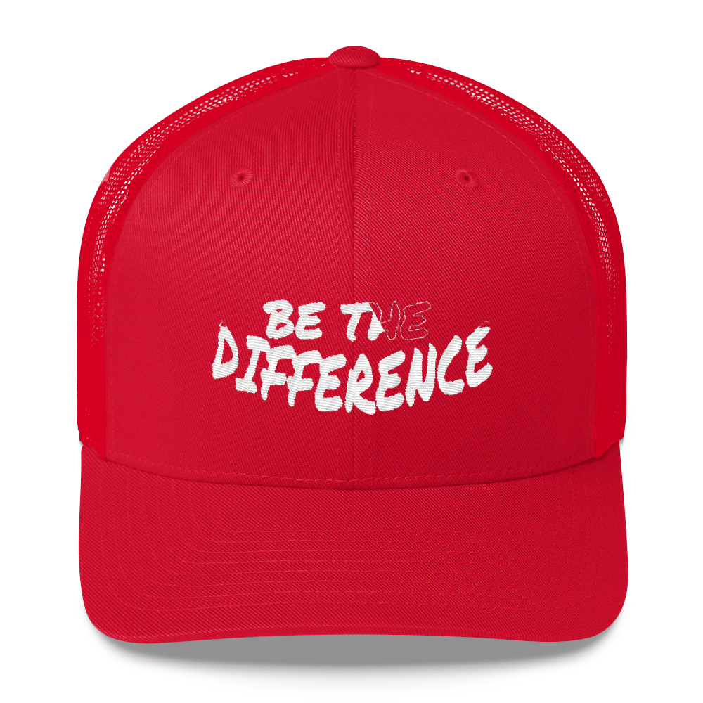 Be The Differene Trucker Caps - Be Ye AWARE Clothing