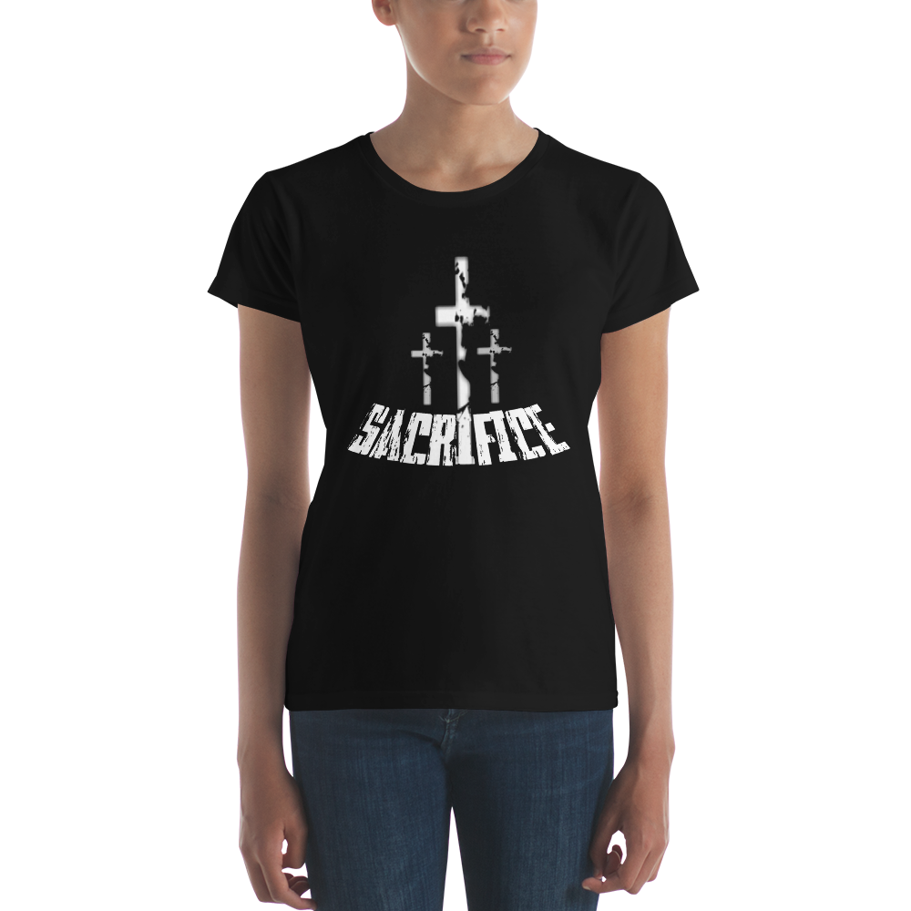 Sacrifice Ladies' Tees - Be Ye AWARE Clothing