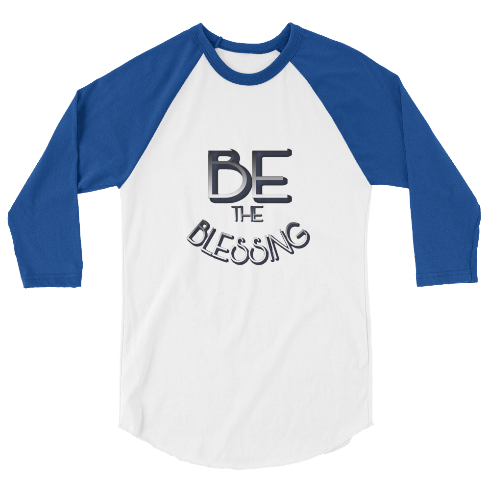 BE the Blessing Men/Unisex Baseball Tees - Be Ye AWARE Clothing