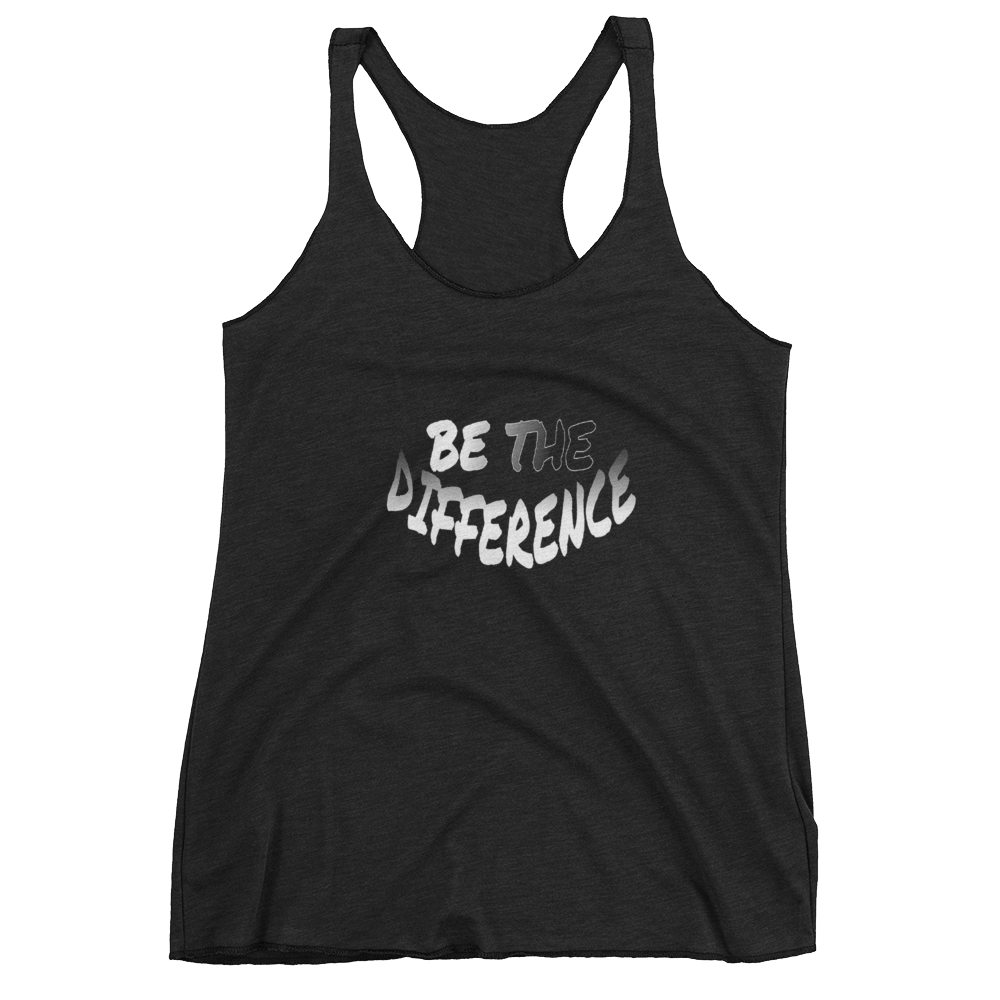 Be The Difference Ladies Racerback Tanks - Be Ye AWARE Clothing
