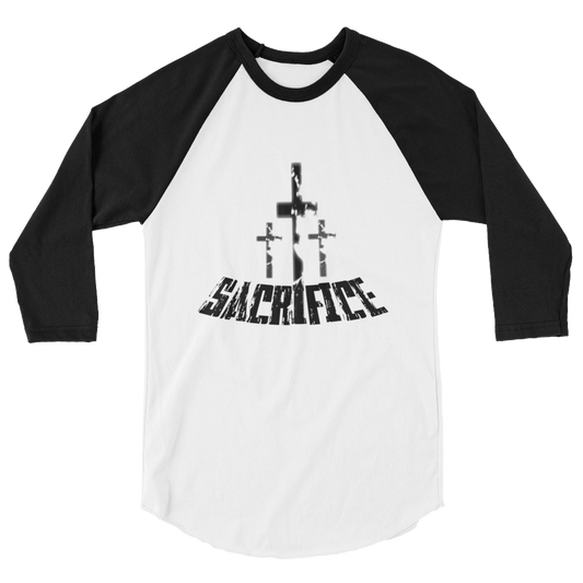 Sacrifice Men/Unisex Baseball Tees - Be Ye AWARE Clothing