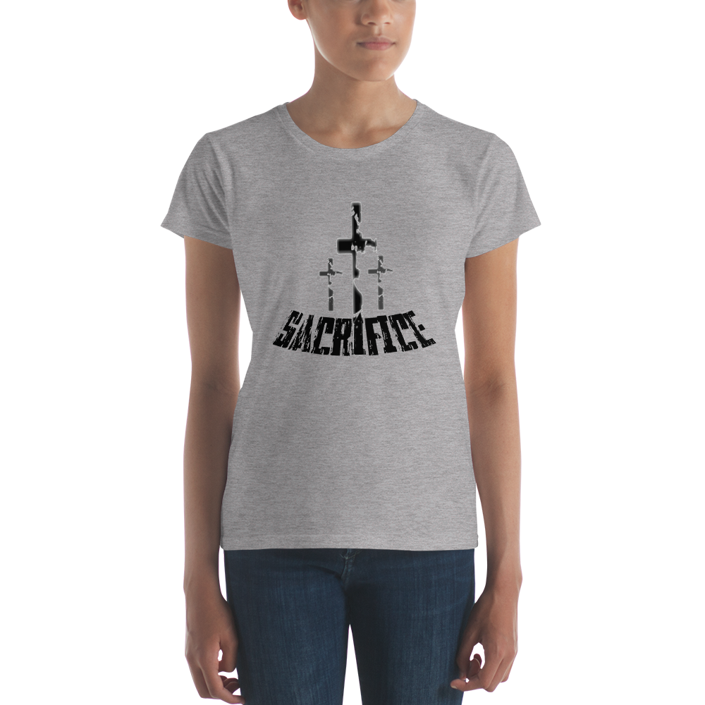 Sacrifice Ladies' Tees - Be Ye AWARE Clothing