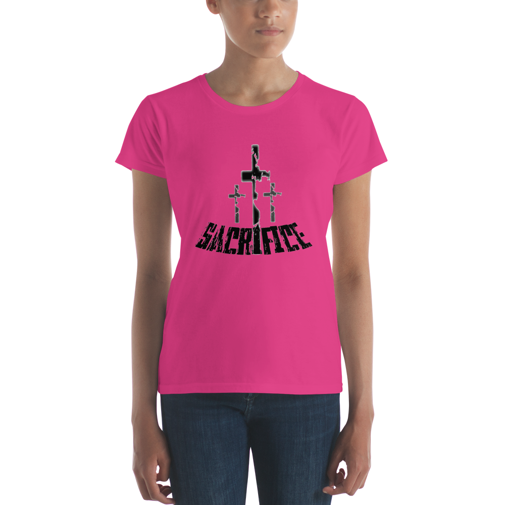 Sacrifice Ladies' Tees - Be Ye AWARE Clothing