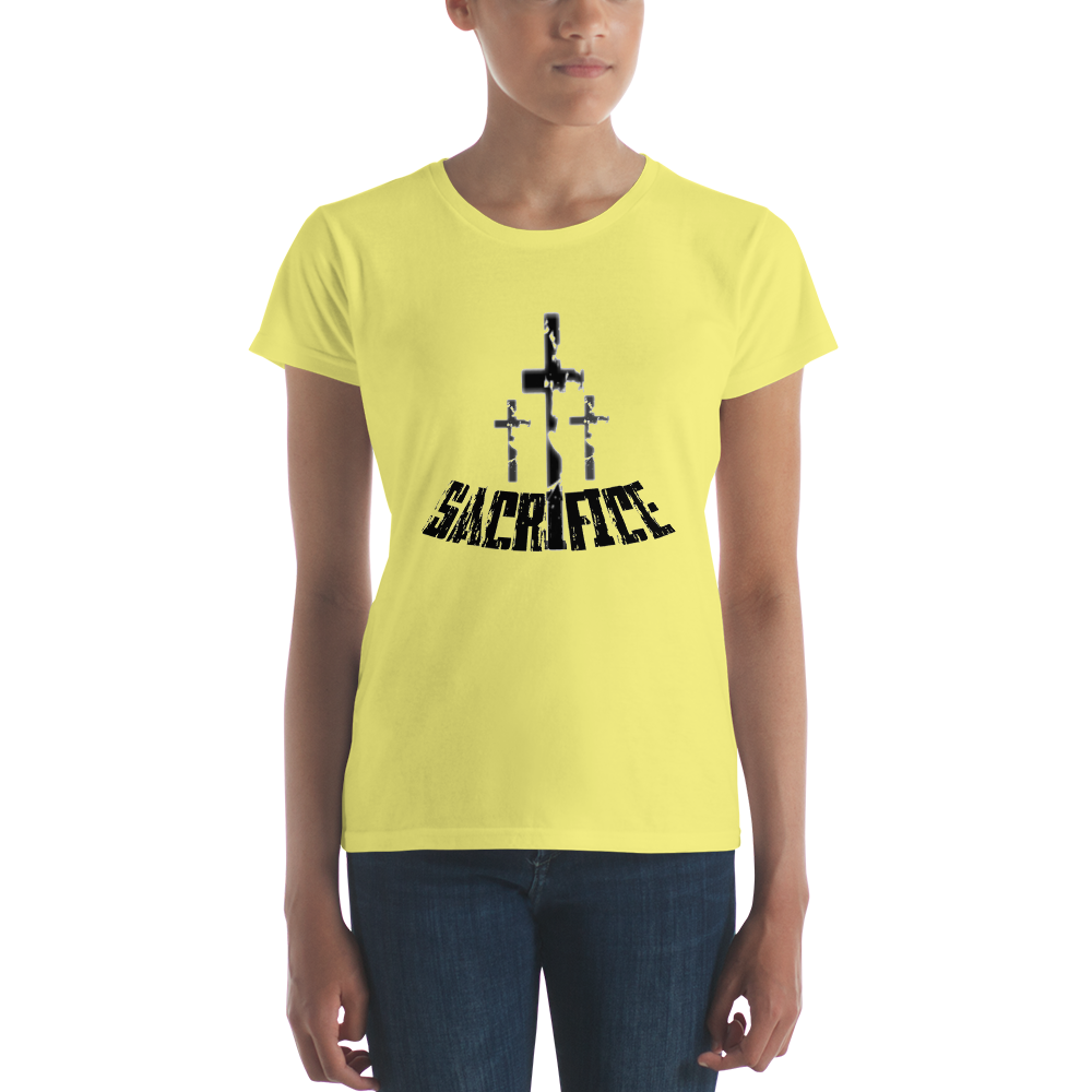 Sacrifice Ladies' Tees - Be Ye AWARE Clothing