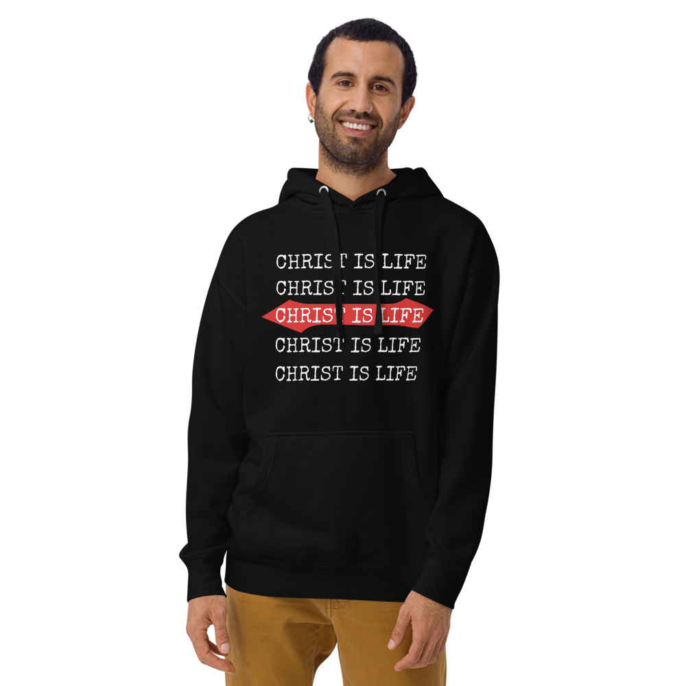 Christ is Life Men's/Unisex Hoodies